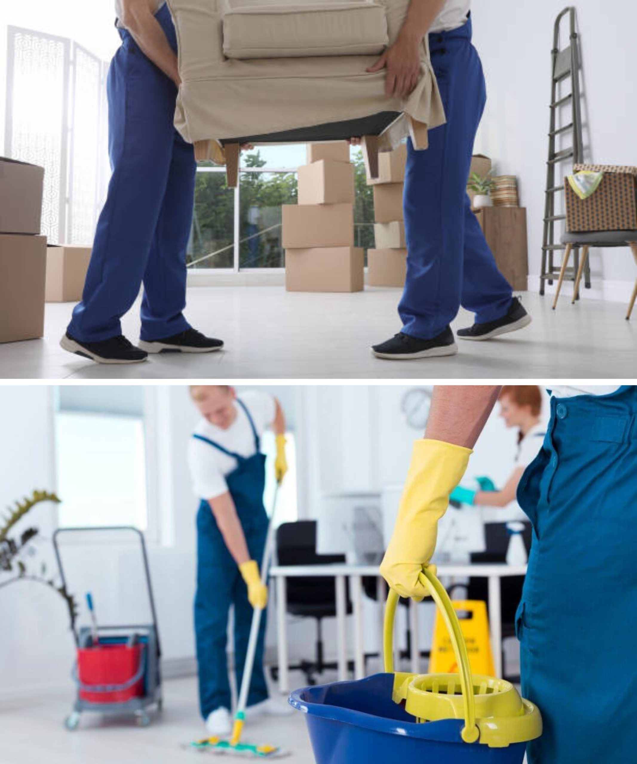 Moving and cleaning services in Delaware County PA by A+ Cleaning & Moving